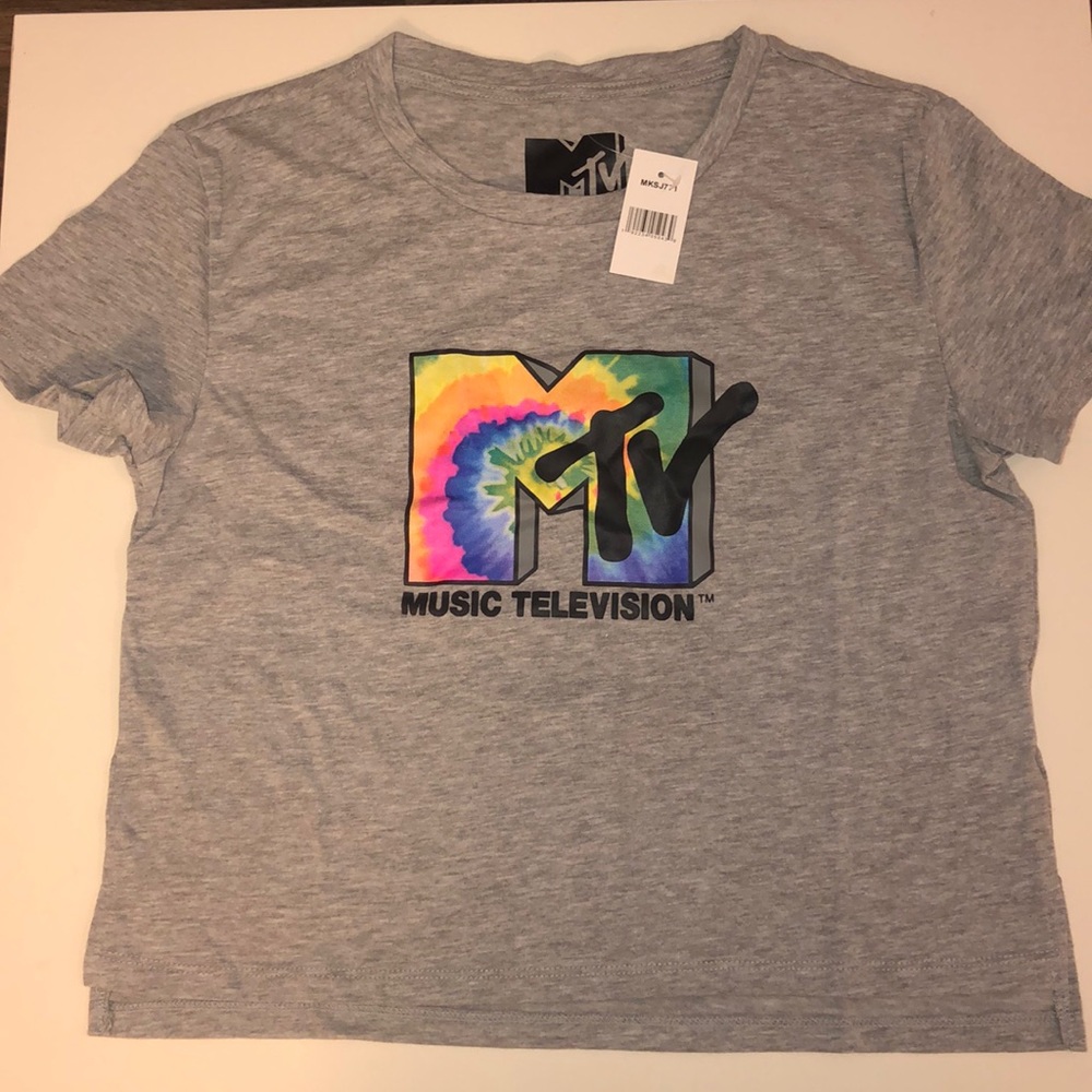 MTV 90s Crop T-shirt size S, M, L New with tags